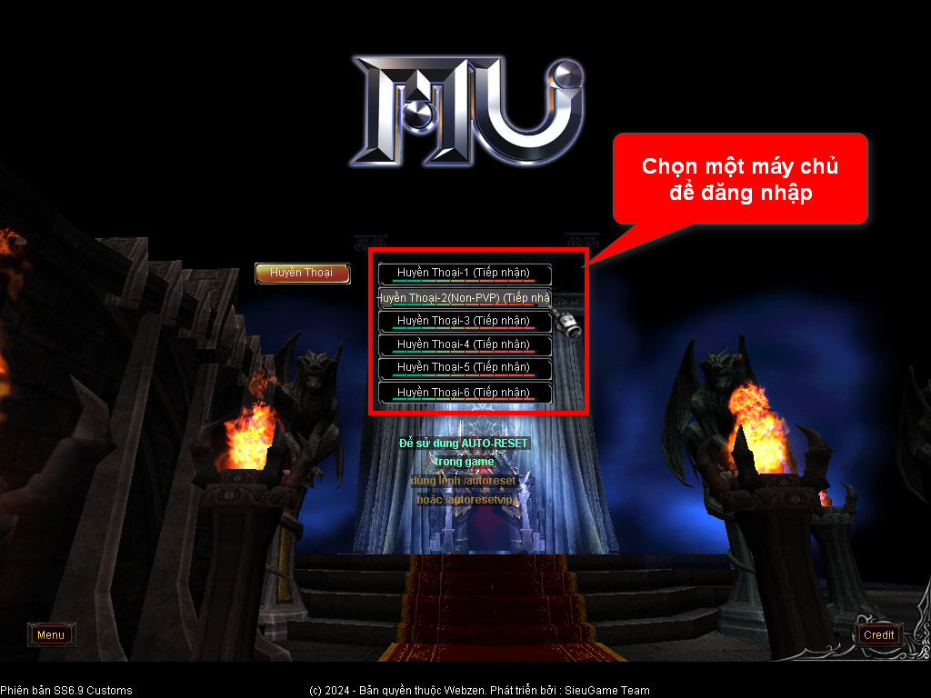 Chức năng chính của Game MU Thần Bí Chức năng chính của Game MU Thần Bí