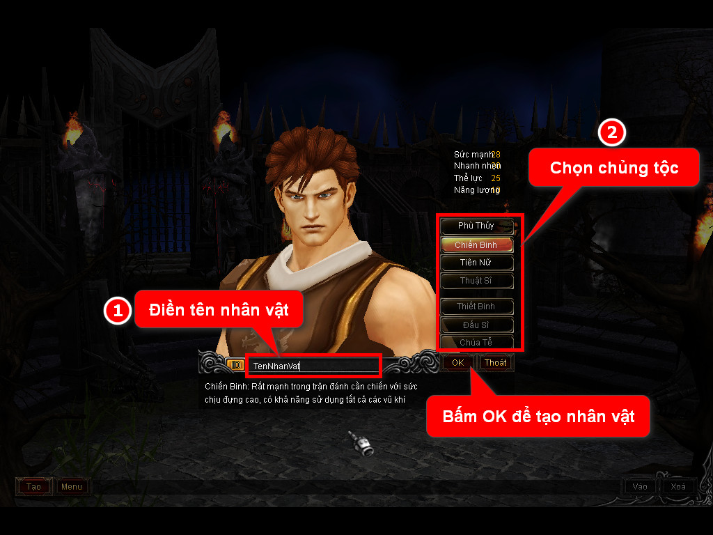 Chức năng chính của Game MU Thần Bí Chức năng chính của Game MU Thần Bí