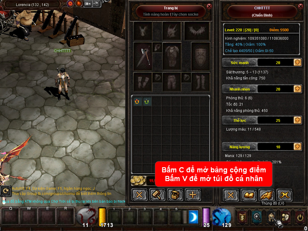 Chức năng chính của Game MU Thần Bí Chức năng chính của Game MU Thần Bí